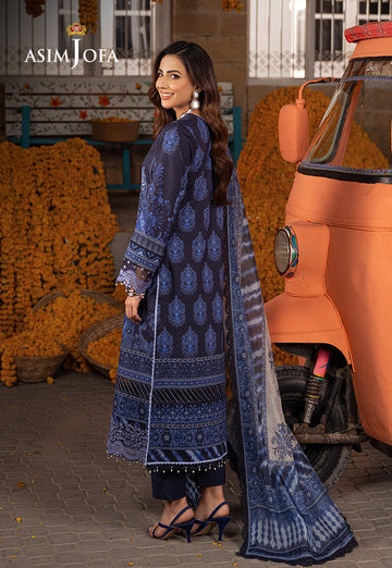 Asim Jofa AJAR-09 Aira Summer Prints Essentials Online Shopping